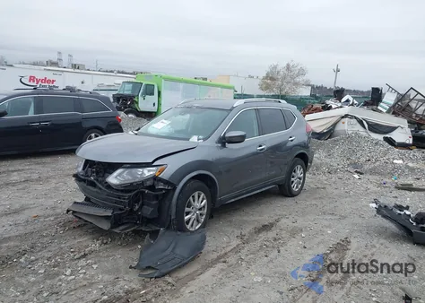 2020 Nissan Rogue Sv Intelligent Awd z USA, uszkodzony, nr VIN KNMAT2MV8LP522366